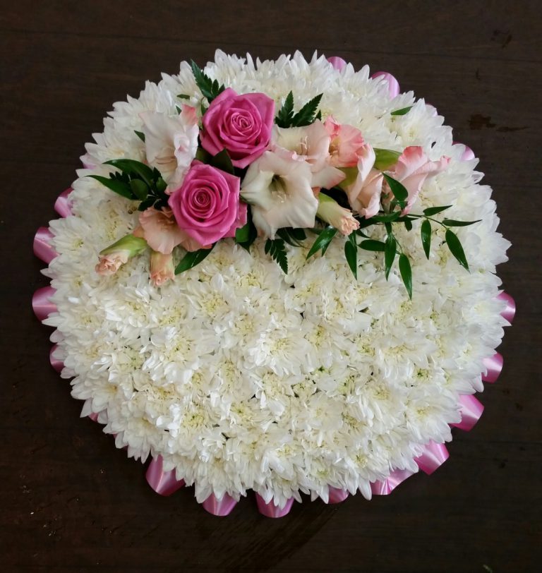 Pink & White Posy