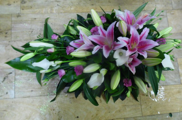 Pink Lily Single Ended Spray