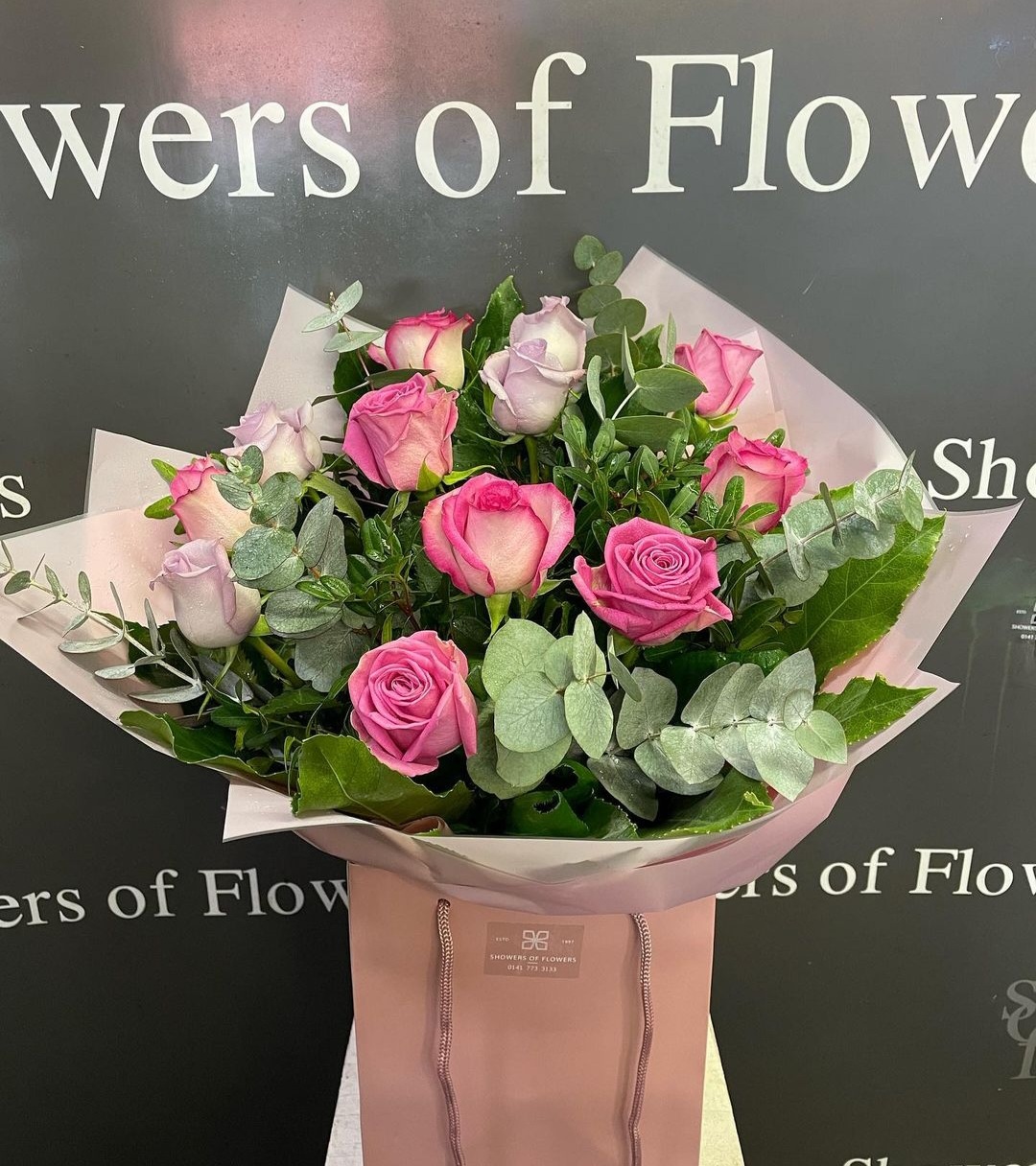 Pink and Pastel Roses | Showers of Flowers