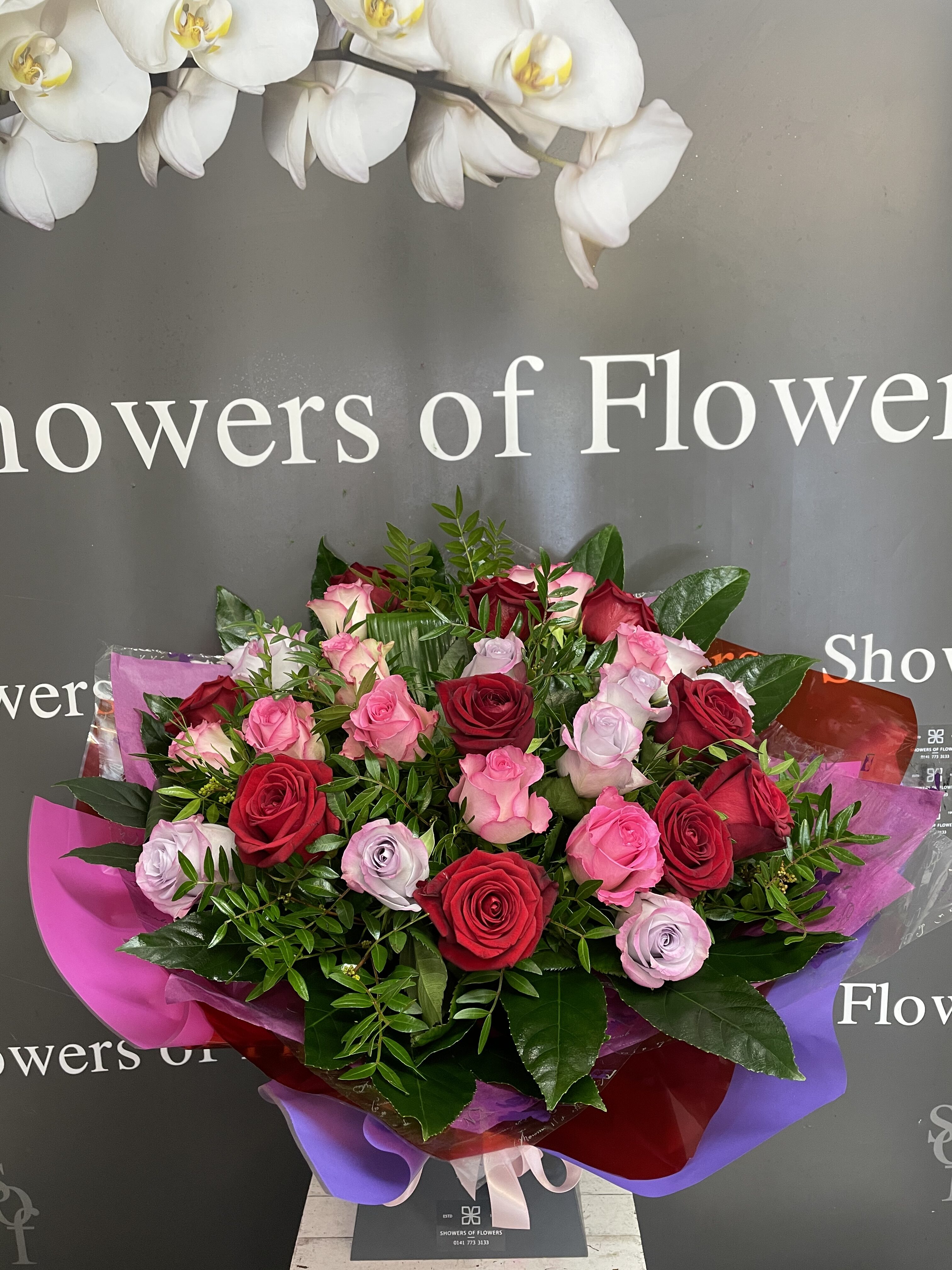 Mixed Roses | Showers of Flowers