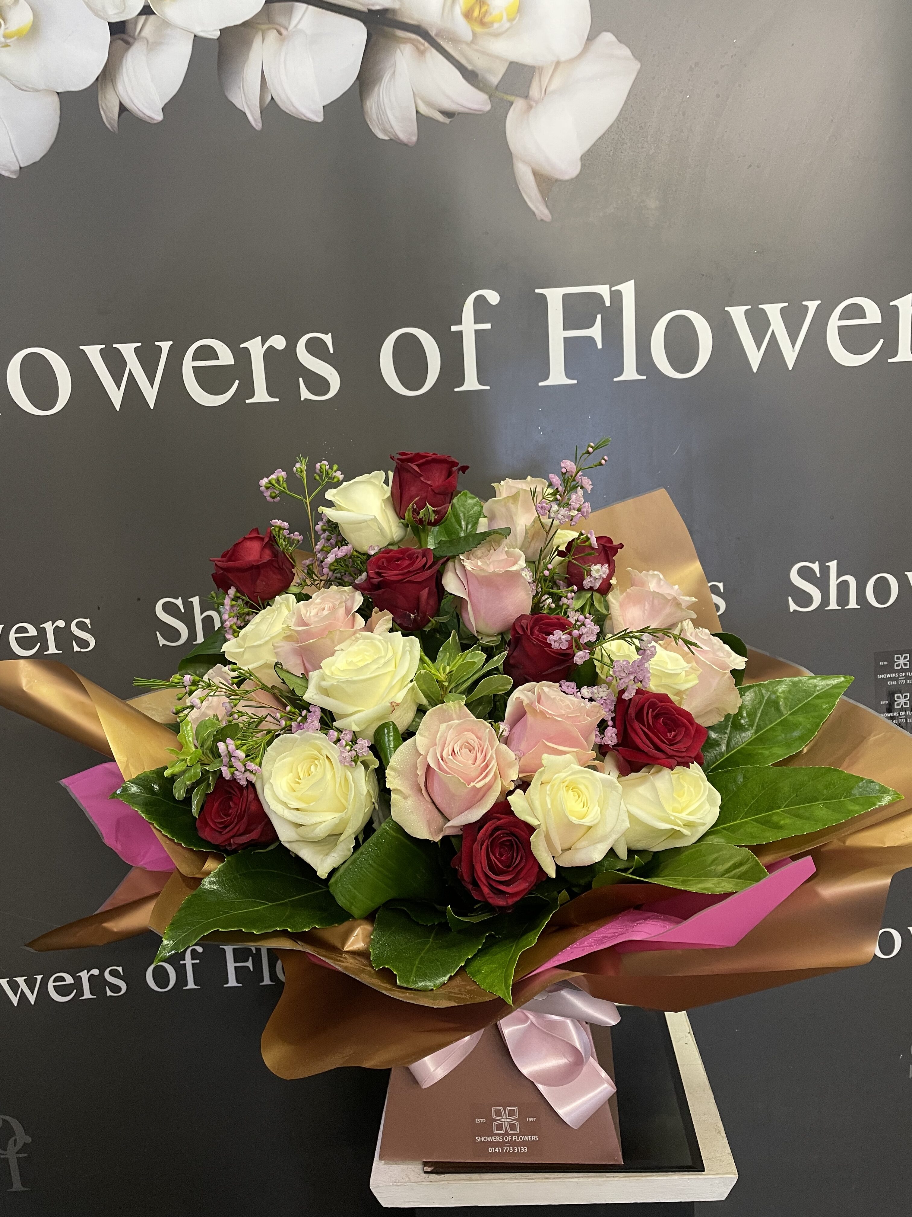 Mixed Roses | Showers of Flowers
