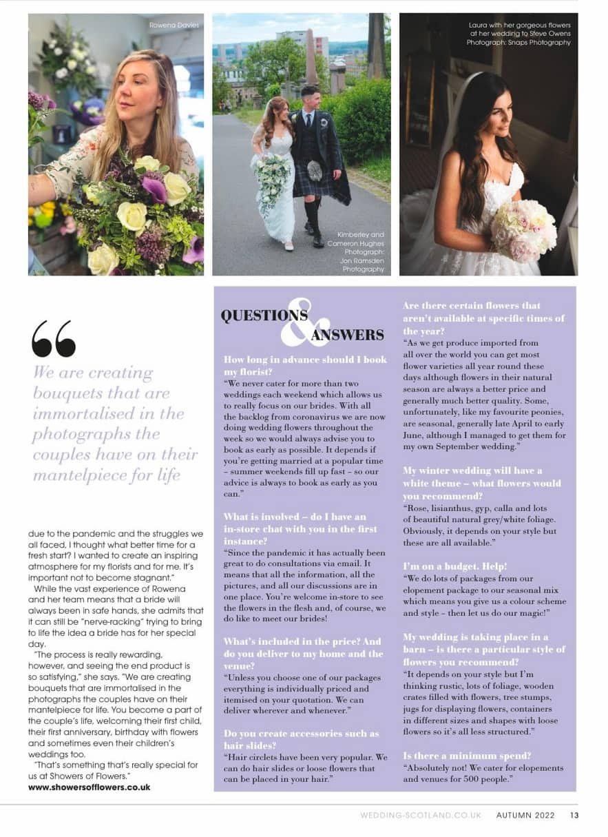 Wedding Scotland magazine